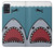 W3825 Cartoon Shark Sea Diving Funda Carcasa Case y Caso Del Tirón Funda para Samsung Galaxy A51 5G