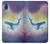 W3802 Dream Whale Pastel Fantasy Funda Carcasa Case y Caso Del Tirón Funda para Samsung Galaxy A04, Galaxy A02, M02