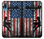 W3803 Electrician Lineman American Flag Funda Carcasa Case y Caso Del Tirón Funda para Samsung Galaxy A04, Galaxy A02, M02