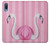 W3805 Flamingo Pink Pastel Funda Carcasa Case y Caso Del Tirón Funda para Samsung Galaxy A04, Galaxy A02, M02