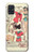 W3820 Vintage Cowgirl Fashion Paper Doll Funda Carcasa Case y Caso Del Tirón Funda para Samsung Galaxy A51