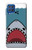 W3825 Cartoon Shark Sea Diving Funda Carcasa Case y Caso Del Tirón Funda para Samsung Galaxy M62