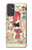 W3820 Vintage Cowgirl Fashion Paper Doll Funda Carcasa Case y Caso Del Tirón Funda para Samsung Galaxy Quantum 2