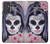 W3821 Sugar Skull Steam Punk Girl Gothic Funda Carcasa Case y Caso Del Tirón Funda para Samsung Galaxy Quantum 2