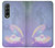 W3823 Beauty Pearl Mermaid Funda Carcasa Case y Caso Del Tirón Funda para Samsung Galaxy Z Fold 3 5G