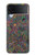 W3815 Psychedelic Art Funda Carcasa Case y Caso Del Tirón Funda para Samsung Galaxy Z Flip 3 5G