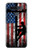 W3803 Electrician Lineman American Flag Funda Carcasa Case y Caso Del Tirón Funda para LG K51S