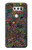 W3815 Psychedelic Art Funda Carcasa Case y Caso Del Tirón Funda para LG V30, LG V30 Plus, LG V30S ThinQ, LG V35, LG V35 ThinQ