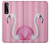 W3805 Flamingo Pink Pastel Funda Carcasa Case y Caso Del Tirón Funda para LG Stylo 7 4G