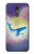 W3802 Dream Whale Pastel Fantasy Funda Carcasa Case y Caso Del Tirón Funda para LG Stylo 5
