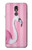 W3805 Flamingo Pink Pastel Funda Carcasa Case y Caso Del Tirón Funda para LG Stylo 5