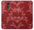 W3817 Red Floral Cherry blossom Pattern Funda Carcasa Case y Caso Del Tirón Funda para LG Stylo 5