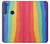 W3799 Cute Vertical Watercolor Rainbow Funda Carcasa Case y Caso Del Tirón Funda para Motorola One Fusion+