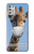 W3806 Giraffe New Normal Funda Carcasa Case y Caso Del Tirón Funda para Motorola Moto G Stylus (2021)