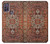 W3813 Persian Carpet Rug Pattern Funda Carcasa Case y Caso Del Tirón Funda para Motorola Moto G10 Power