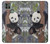W3793 Cute Baby Panda Snow Painting Funda Carcasa Case y Caso Del Tirón Funda para Motorola Moto G9 Power