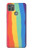 W3799 Cute Vertical Watercolor Rainbow Funda Carcasa Case y Caso Del Tirón Funda para Motorola Moto G9 Power