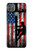 W3803 Electrician Lineman American Flag Funda Carcasa Case y Caso Del Tirón Funda para Motorola Moto G9 Power