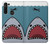 W3825 Cartoon Shark Sea Diving Funda Carcasa Case y Caso Del Tirón Funda para Motorola Moto G8 Power