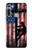 W3803 Electrician Lineman American Flag Funda Carcasa Case y Caso Del Tirón Funda para Motorola Moto G8