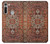 W3813 Persian Carpet Rug Pattern Funda Carcasa Case y Caso Del Tirón Funda para Motorola Moto G8