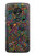 W3815 Psychedelic Art Funda Carcasa Case y Caso Del Tirón Funda para Motorola Moto G7 Power