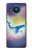 W3802 Dream Whale Pastel Fantasy Funda Carcasa Case y Caso Del Tirón Funda para Nokia 8.3 5G