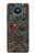 W3815 Psychedelic Art Funda Carcasa Case y Caso Del Tirón Funda para Nokia 8.3 5G