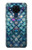 W3809 Mermaid Fish Scale Funda Carcasa Case y Caso Del Tirón Funda para Nokia 5.4