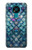 W3809 Mermaid Fish Scale Funda Carcasa Case y Caso Del Tirón Funda para Nokia 3.4