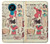 W3820 Vintage Cowgirl Fashion Paper Doll Funda Carcasa Case y Caso Del Tirón Funda para Nokia 3.4