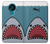 W3825 Cartoon Shark Sea Diving Funda Carcasa Case y Caso Del Tirón Funda para Nokia 3.4