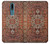 W3813 Persian Carpet Rug Pattern Funda Carcasa Case y Caso Del Tirón Funda para Nokia 2.4