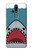 W3825 Cartoon Shark Sea Diving Funda Carcasa Case y Caso Del Tirón Funda para Nokia 2.4