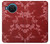 W3817 Red Floral Cherry blossom Pattern Funda Carcasa Case y Caso Del Tirón Funda para Nokia X20