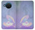 W3823 Beauty Pearl Mermaid Funda Carcasa Case y Caso Del Tirón Funda para Nokia X20