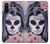 W3821 Sugar Skull Steam Punk Girl Gothic Funda Carcasa Case y Caso Del Tirón Funda para OnePlus Nord CE 5G