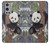 W3793 Cute Baby Panda Snow Painting Funda Carcasa Case y Caso Del Tirón Funda para OnePlus 9 Pro