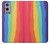 W3799 Cute Vertical Watercolor Rainbow Funda Carcasa Case y Caso Del Tirón Funda para OnePlus 9 Pro