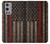 W3804 Fire Fighter Metal Red Line Flag Graphic Funda Carcasa Case y Caso Del Tirón Funda para OnePlus 9 Pro