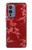 W3817 Red Floral Cherry blossom Pattern Funda Carcasa Case y Caso Del Tirón Funda para OnePlus 9