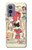 W3820 Vintage Cowgirl Fashion Paper Doll Funda Carcasa Case y Caso Del Tirón Funda para OnePlus 9