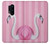 W3805 Flamingo Pink Pastel Funda Carcasa Case y Caso Del Tirón Funda para OnePlus 8 Pro