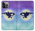 W3807 Killer Whale Orca Moon Pastel Fantasy Funda Carcasa Case y Caso Del Tirón Funda para iPhone 13 Pro