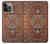 W3813 Persian Carpet Rug Pattern Funda Carcasa Case y Caso Del Tirón Funda para iPhone 13 Pro