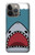 W3825 Cartoon Shark Sea Diving Funda Carcasa Case y Caso Del Tirón Funda para iPhone 13 Pro