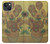 W0214 Van Gogh Vase Fifteen Sunflowers Funda Carcasa Case y Caso Del Tirón Funda para iPhone 13 mini