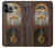 W3173 Grandfather Clock Antique Wall Clock Funda Carcasa Case y Caso Del Tirón Funda para iPhone 13 Pro Max