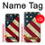 W3295 US National Flag Funda Carcasa Case y Caso Del Tirón Funda para iPhone 13