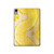 W2713 Yellow Snake Skin Graphic Printed Funda Carcasa Case para iPad mini 6, iPad mini (2021)